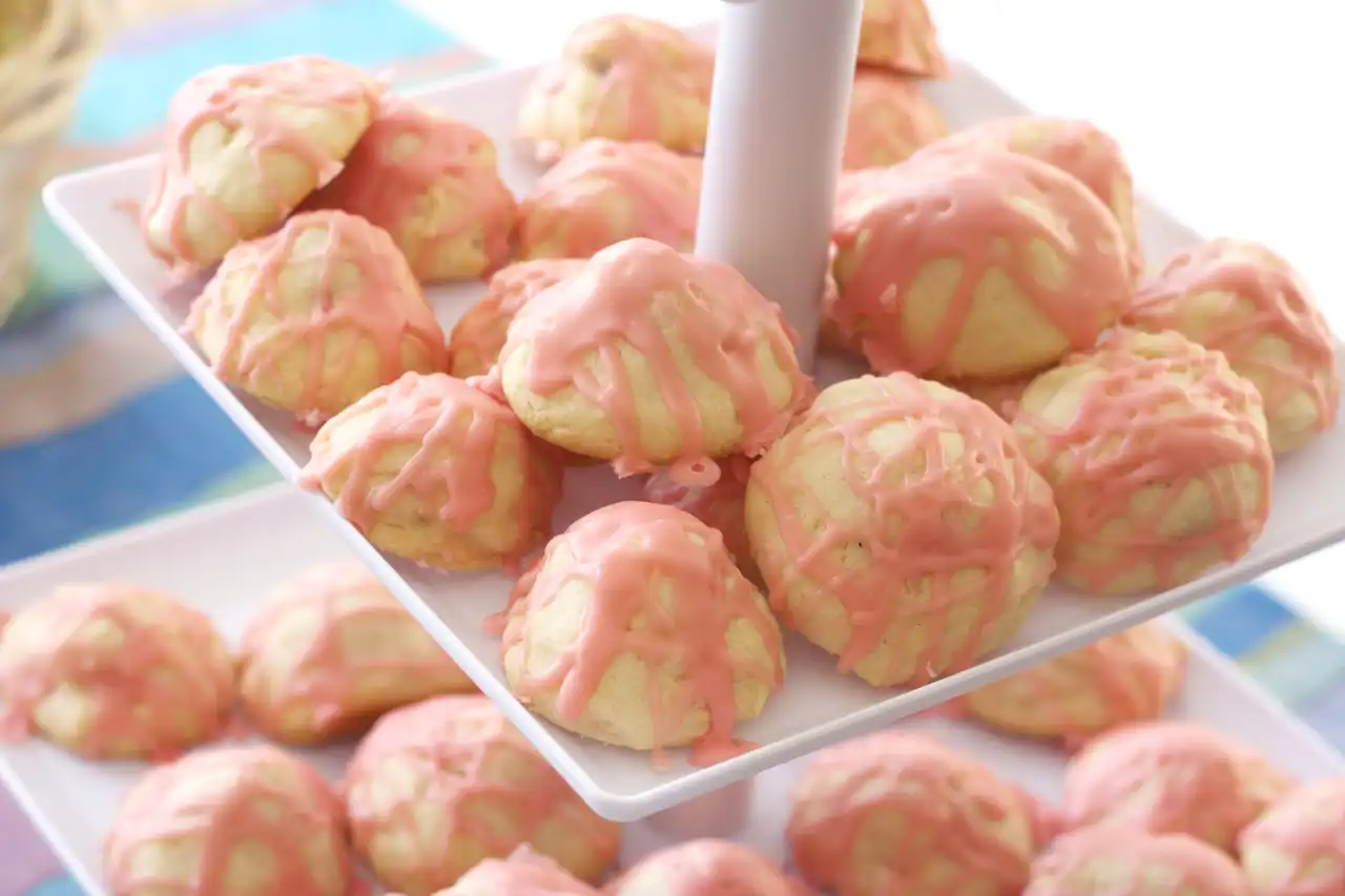 Cherry Bonbon Cookies