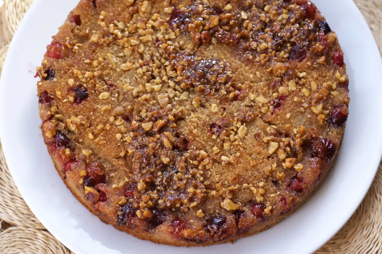 Cranberry Upside-Down Cake