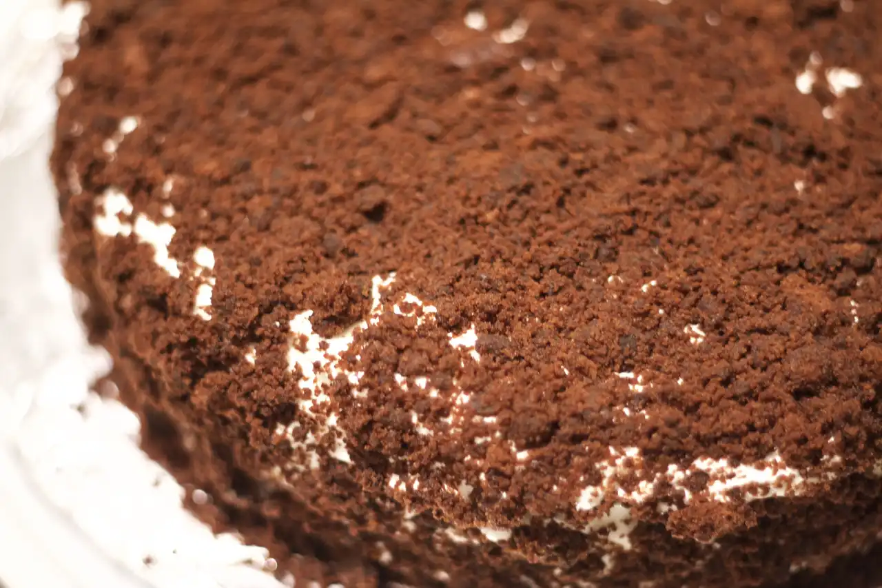 Devil's Food White-Out Cake