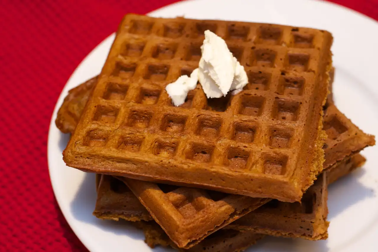 Gingerbread Waffles
