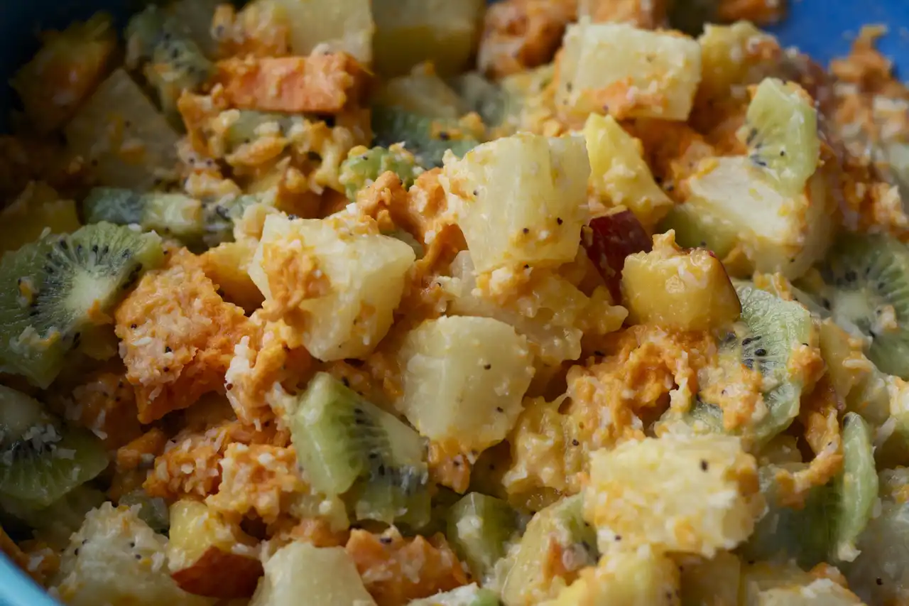 Sweet Potato and Pineapple Fruit Salad